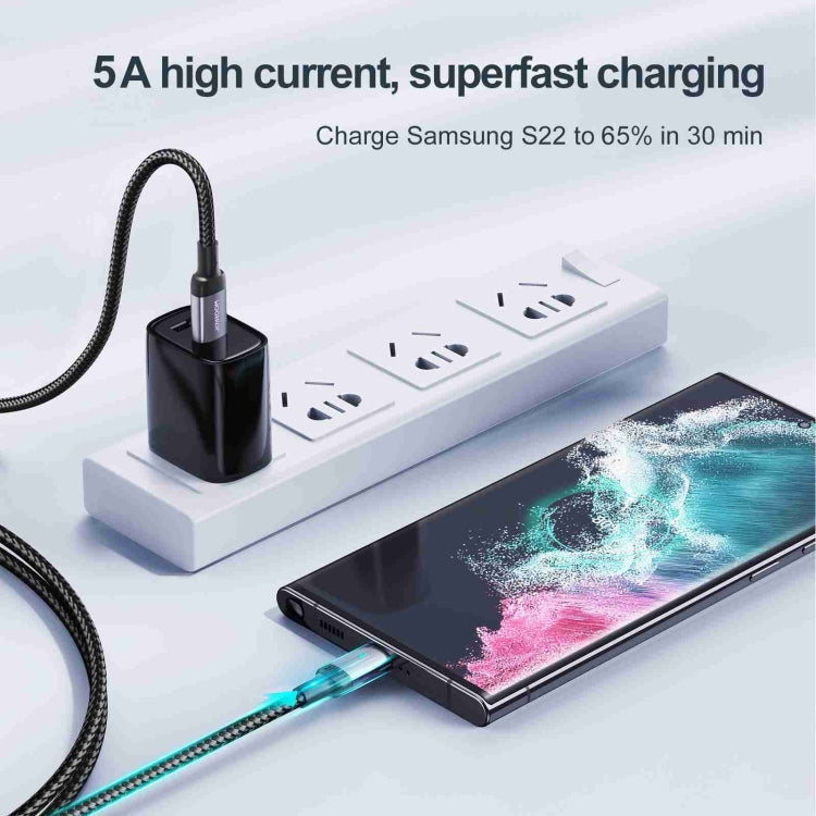 JOYROOM S-CC100A10 Extraordinary Series 100W USB-C / Type-C to USB-C / Type-C Fast Charging Data Cable, Cable Length:1.2m
