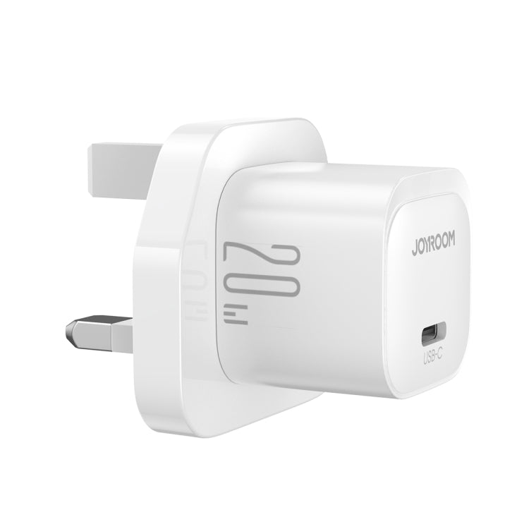 JOYROOM JR-TCF02 PD Type-C 20W Mini Charger, Plug:UK Plug
