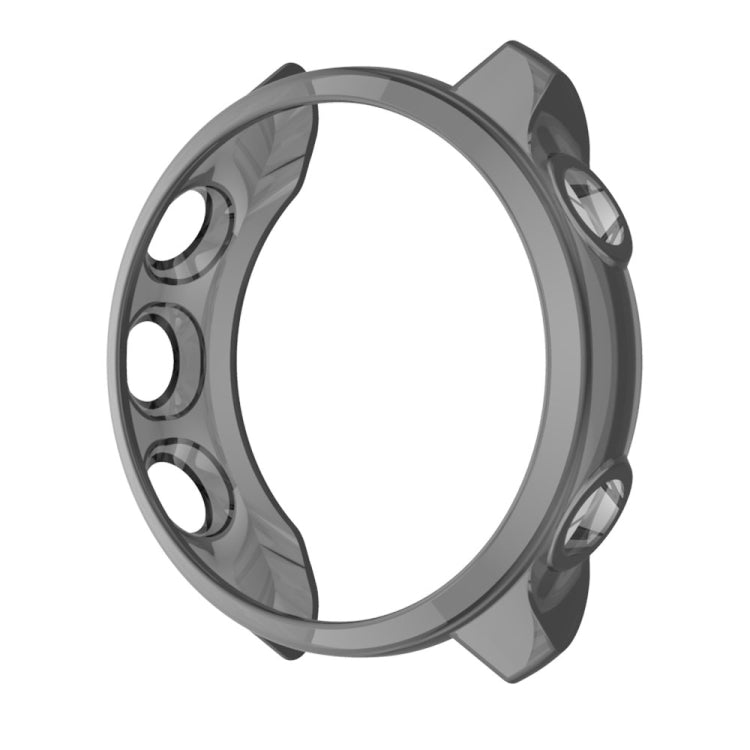 For Garmin Forerunner 245 TPU Translucent Watch Case