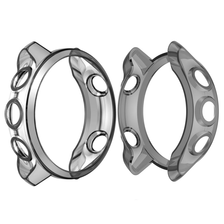 For Garmin Forerunner 245 TPU Translucent Watch Case