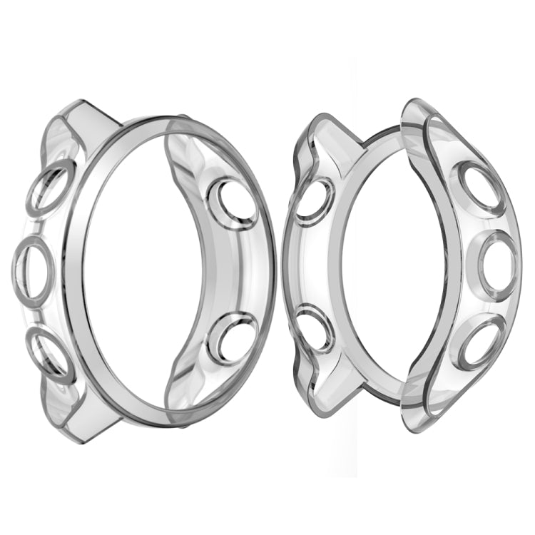 For Garmin Forerunner 245 TPU Translucent Watch Case