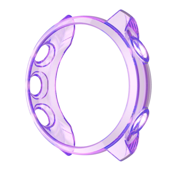 For Garmin Forerunner 245 TPU Translucent Watch Case