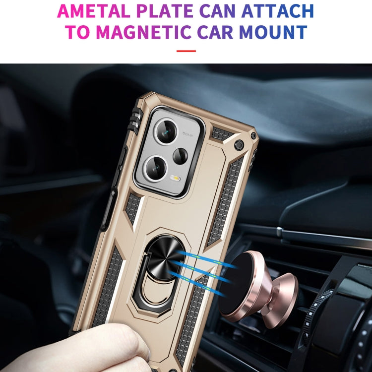 For Xiaomi Redmi Note 12 Pro+ Shockproof TPU + PC Phone Case with Holder