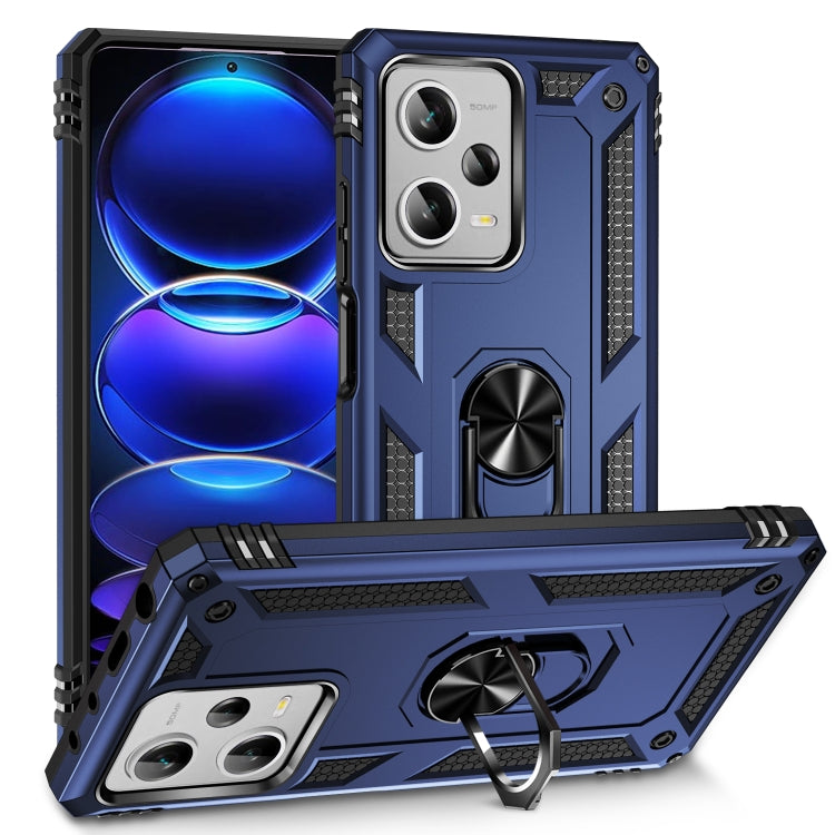 For Xiaomi Redmi Note 12 Pro+ Shockproof TPU + PC Phone Case with Holder