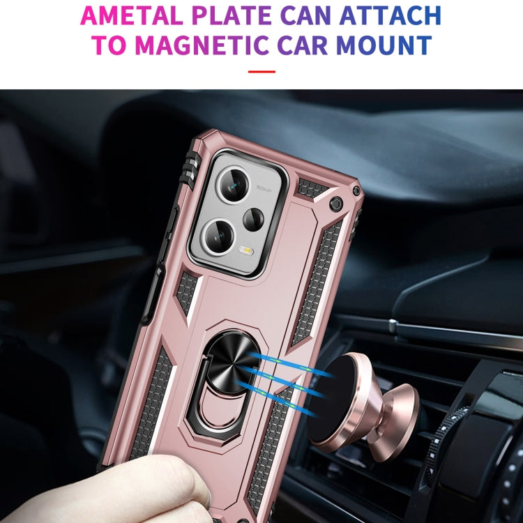 For Xiaomi Redmi Note 12 Pro+ Shockproof TPU + PC Phone Case with Holder