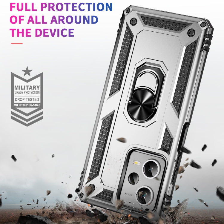 For Xiaomi Redmi Note 12 Pro+ Shockproof TPU + PC Phone Case with Holder
