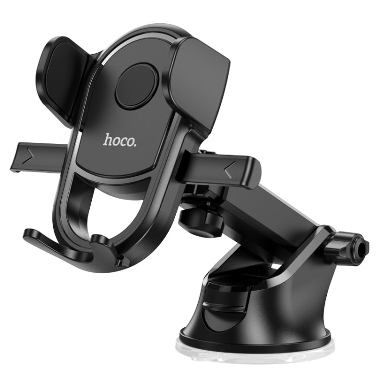 hoco H5 One-button Center Console Car Holder(Black)