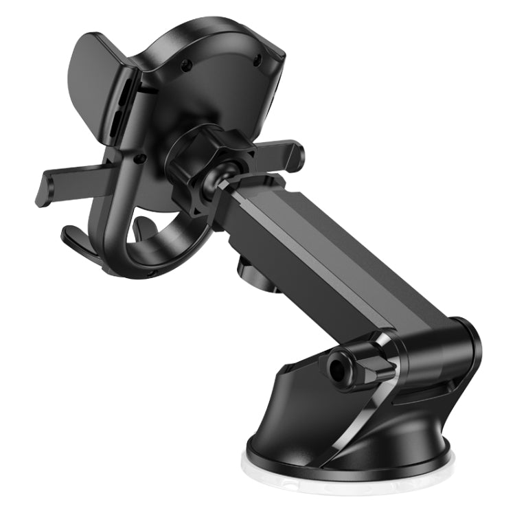 hoco H5 One-button Center Console Car Holder(Black)