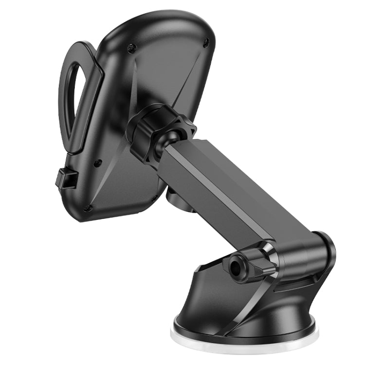 hoco H9 Press Type Center Console Car Holder(Black)