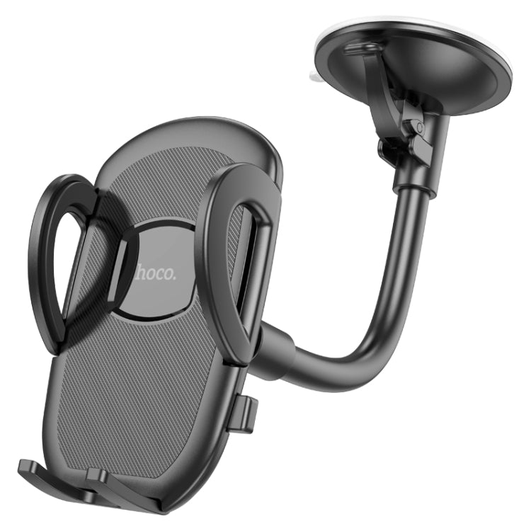 hoco H10 Windshield Press Type Car Holder(Black)