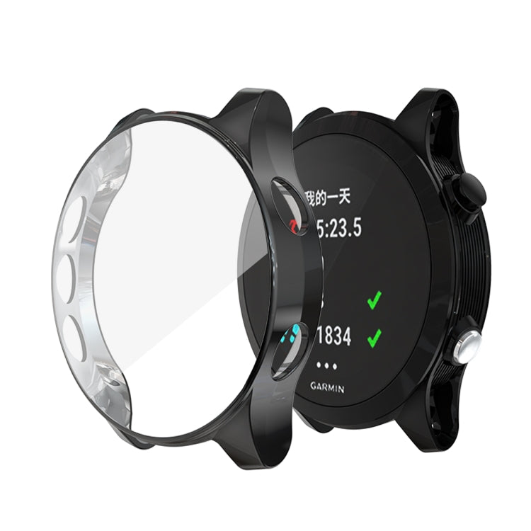 For Garmin Forerunner 935 TPU Electroplated Watch Case