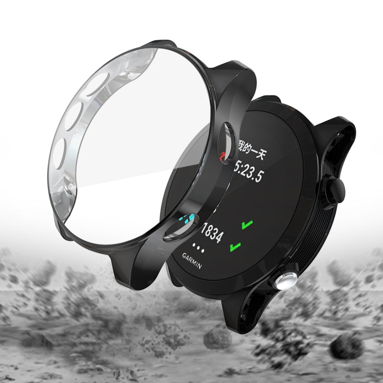For Garmin Forerunner 935 TPU Electroplated Watch Case