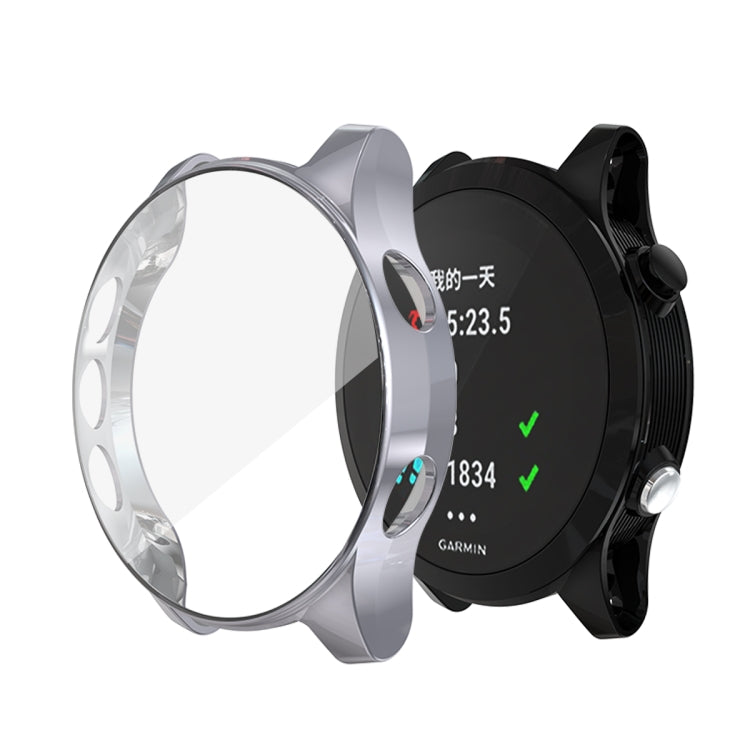 For Garmin Forerunner 935 TPU Electroplated Watch Case