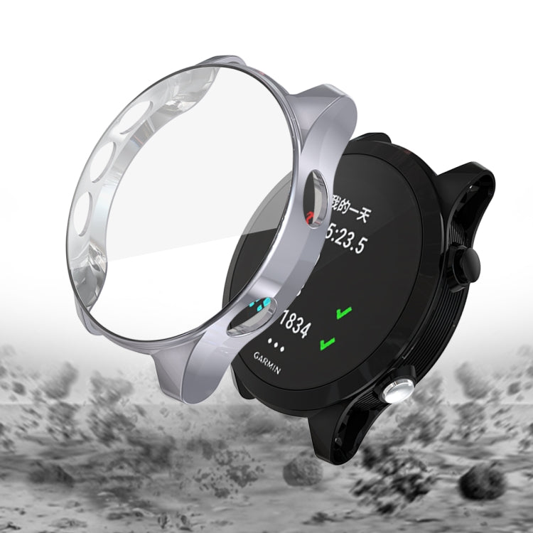 For Garmin Forerunner 935 TPU Electroplated Watch Case