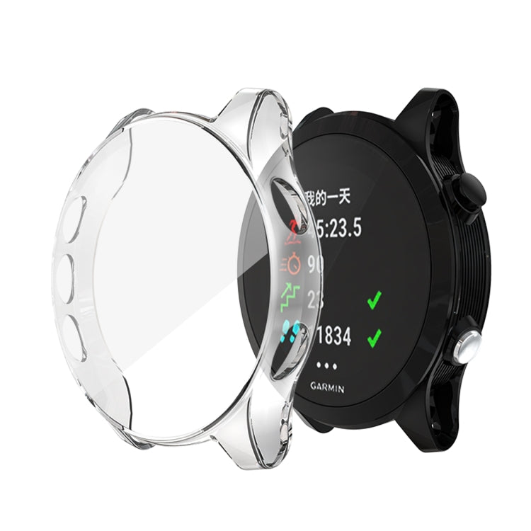 For Garmin Forerunner 935 TPU Electroplated Watch Case
