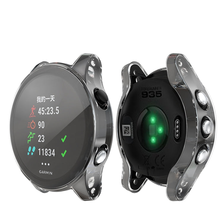 For Garmin Forerunner 935 TPU Electroplated Watch Case