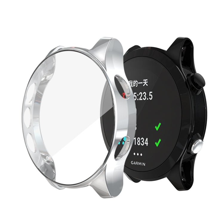For Garmin Forerunner 935 TPU Electroplated Watch Case