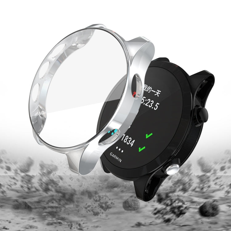 For Garmin Forerunner 935 TPU Electroplated Watch Case