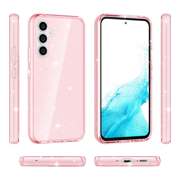 For Samsung Galaxy A54 5G EU Shockproof Terminator Style Glitter Powder Phone Case