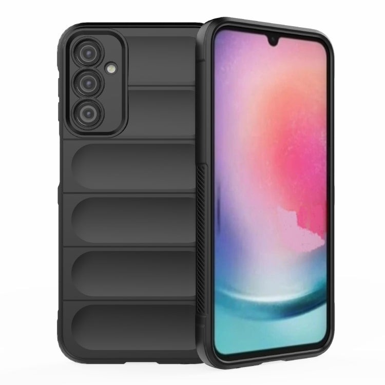 For Samsung Galaxy A24 5G / A24 4G Magic Shield TPU + Flannel Phone Case