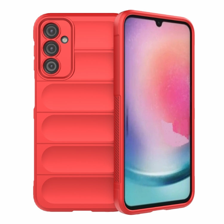 For Samsung Galaxy A24 5G / A24 4G Magic Shield TPU + Flannel Phone Case