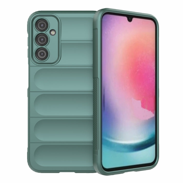 For Samsung Galaxy A24 5G / A24 4G Magic Shield TPU + Flannel Phone Case
