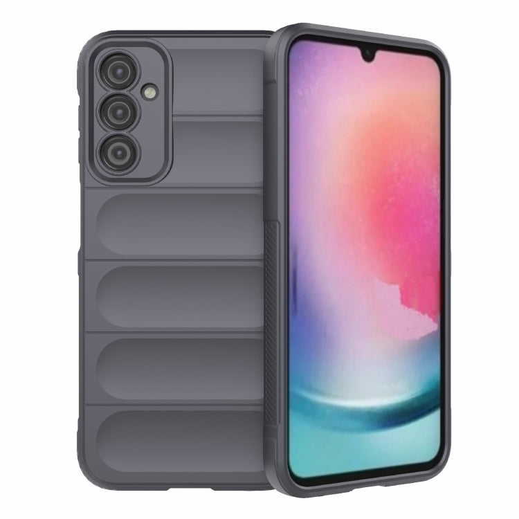 For Samsung Galaxy A24 5G / A24 4G Magic Shield TPU + Flannel Phone Case