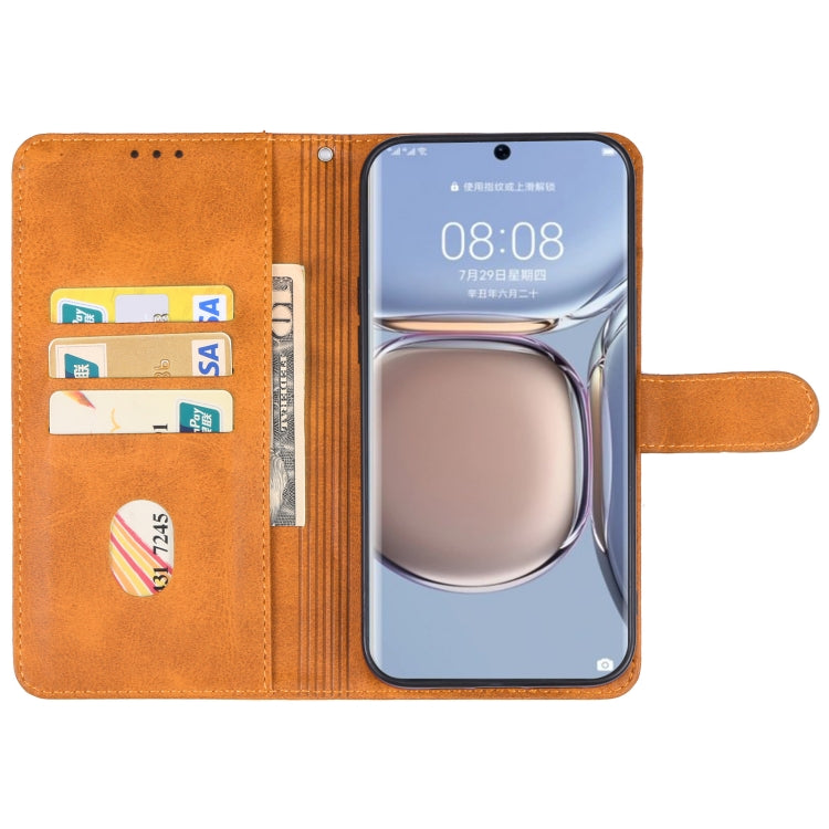 For Huawei P60 Pro Leather Phone Case