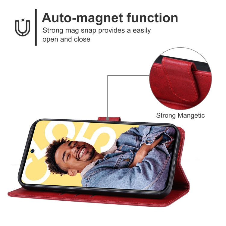 For Realme C55 Leather Phone Case