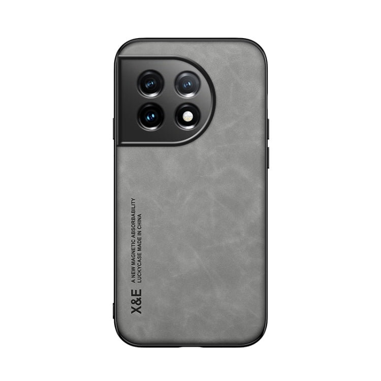 For OnePlus Ace 2 Lamba Skin Feel Magnetic Leather Phone Case