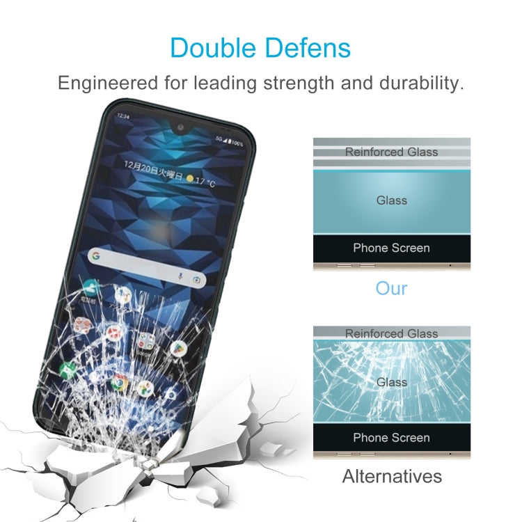 For Kyocera Digno SX3 10pcs 0.26mm 9H 2.5D Tempered Glass Film