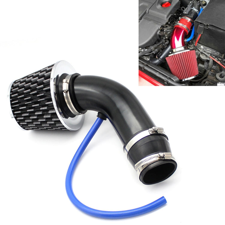Universal Car Cold Air Intake Kit Modified Aluminum Tube 76mm / 3inch Mushroom Head Style Air Filter