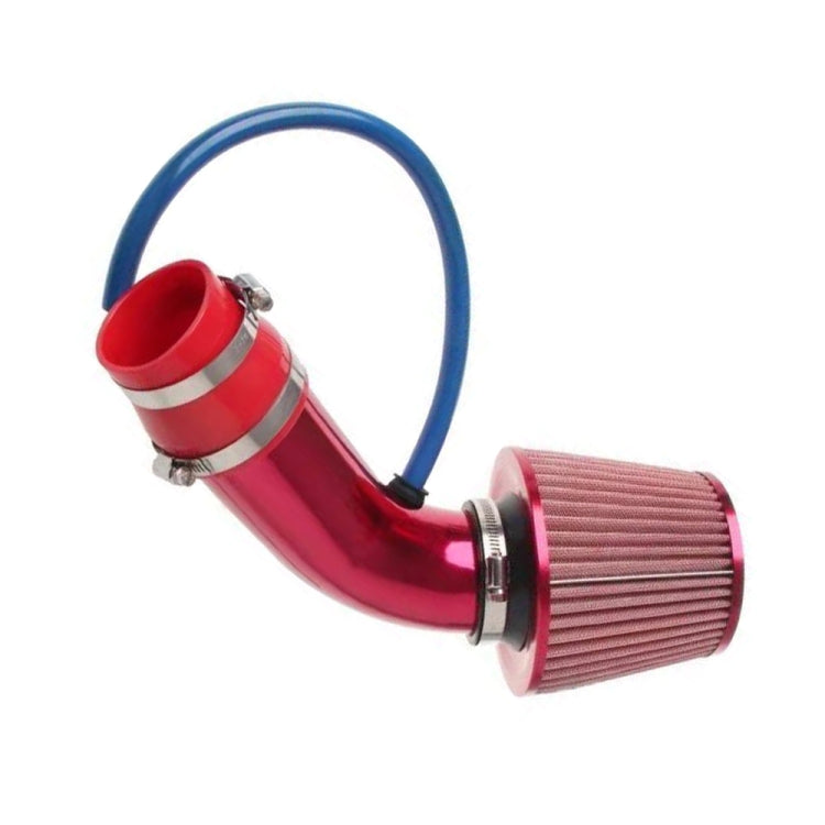 Universal Car Cold Air Intake Kit Modified Aluminum Tube 76mm / 3inch Mushroom Head Style Air Filter