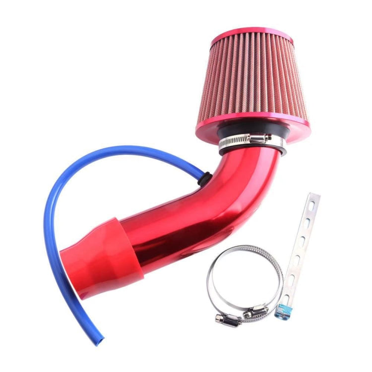 Universal Car Cold Air Intake Kit Modified Aluminum Tube 76mm / 3inch Mushroom Head Style Air Filter