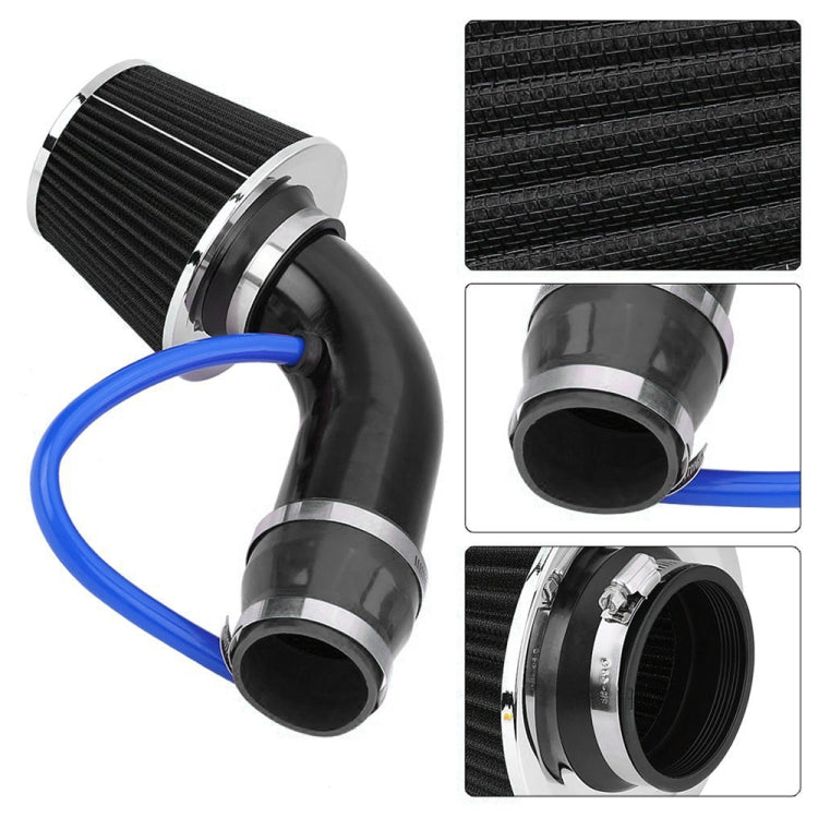 Universal Car Cold Air Intake Kit Modified Aluminum Tube 76mm / 3inch Mushroom Head Style Air Filter