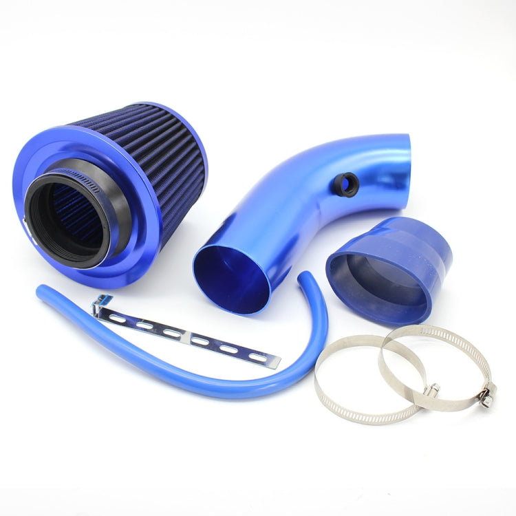 Universal Car Cold Air Intake Kit Modified Aluminum Tube 76mm / 3inch Mushroom Head Style Air Filter