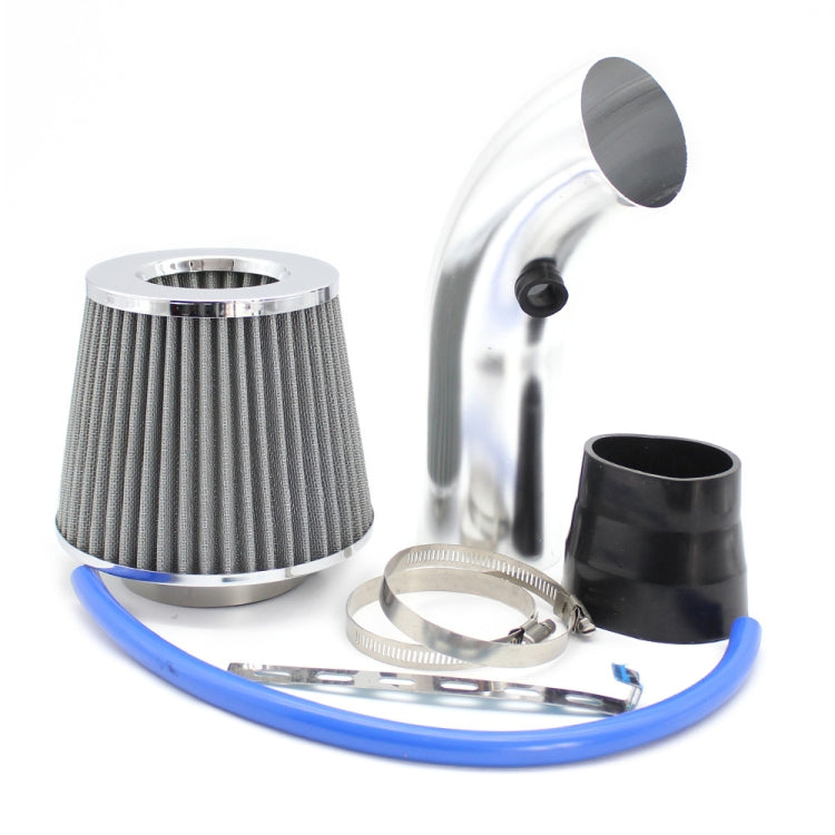 Universal Car Cold Air Intake Kit Modified Aluminum Tube 76mm / 3inch Mushroom Head Style Air Filter