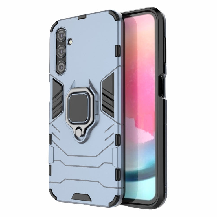 For Samsung Galaxy A24 5G / A24 4G PC + TPU Shockproof Protective Phone Case with Magnetic Ring Holder