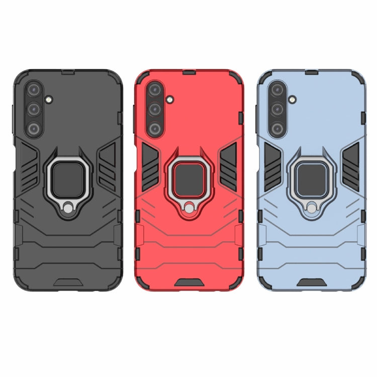For Samsung Galaxy A24 5G / A24 4G PC + TPU Shockproof Protective Phone Case with Magnetic Ring Holder