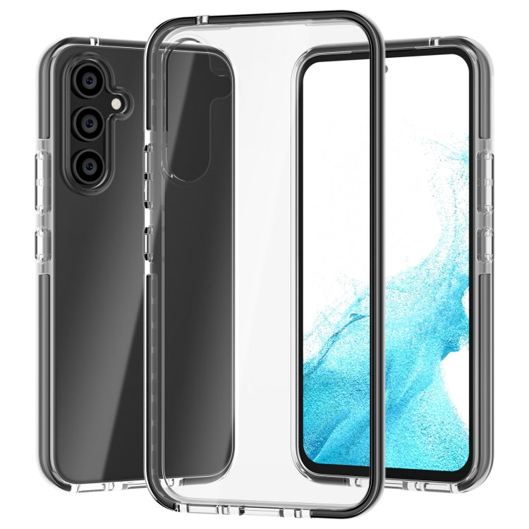 For Samsung Galaxy A54 5G EU Version Two-color High-transparency TPU+TPE Phone Case