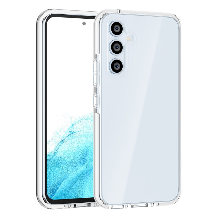 For Samsung Galaxy A54 5G EU Version Two-color High-transparency TPU+TPE Phone Case