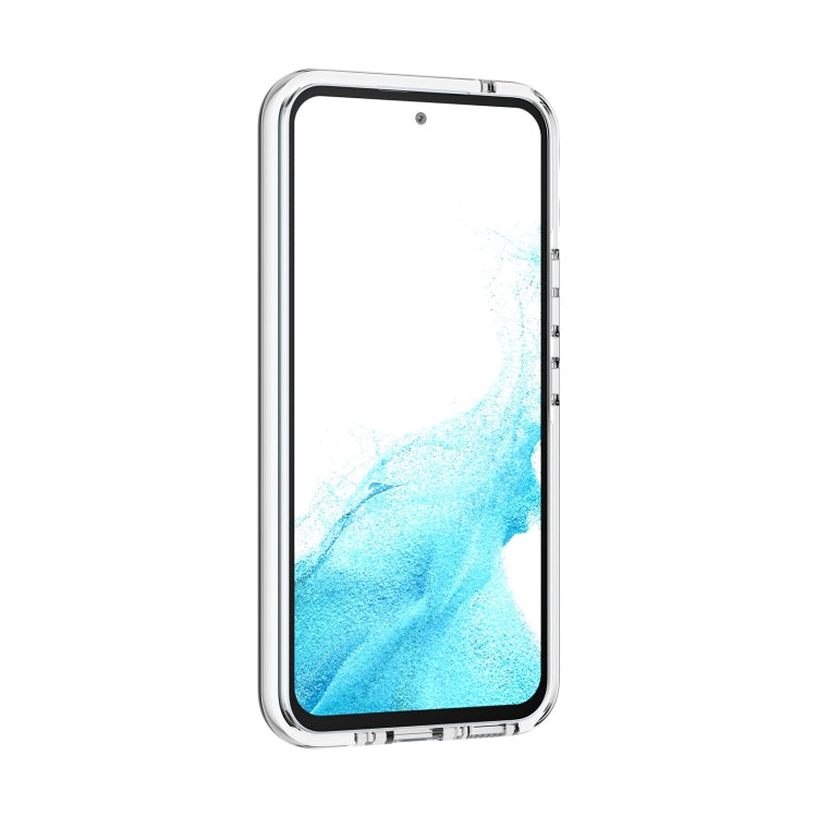 For Samsung Galaxy A54 5G EU Version Two-color High-transparency TPU+TPE Phone Case