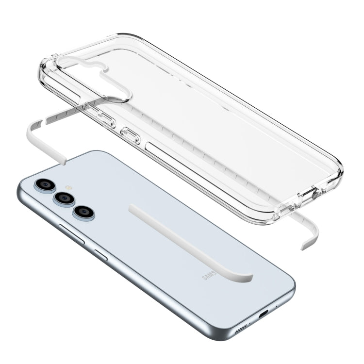 For Samsung Galaxy A54 5G EU Version Two-color High-transparency TPU+TPE Phone Case