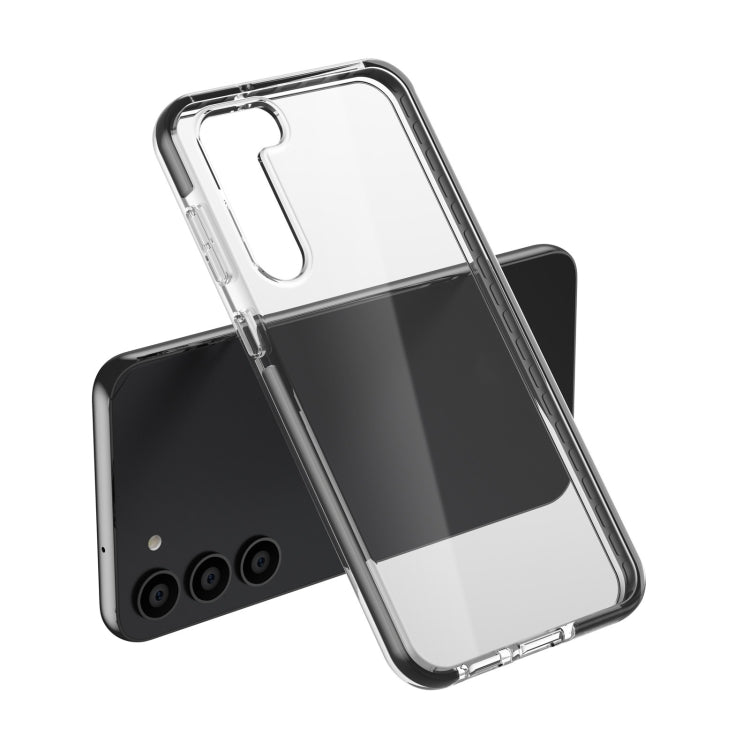 For Samsung Galaxy S23 5G Two-color High-transparency TPU+TPE Phone Case