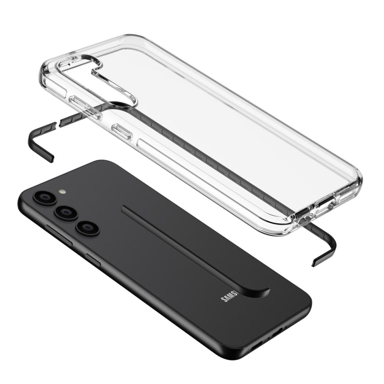 For Samsung Galaxy S23 5G Two-color High-transparency TPU+TPE Phone Case
