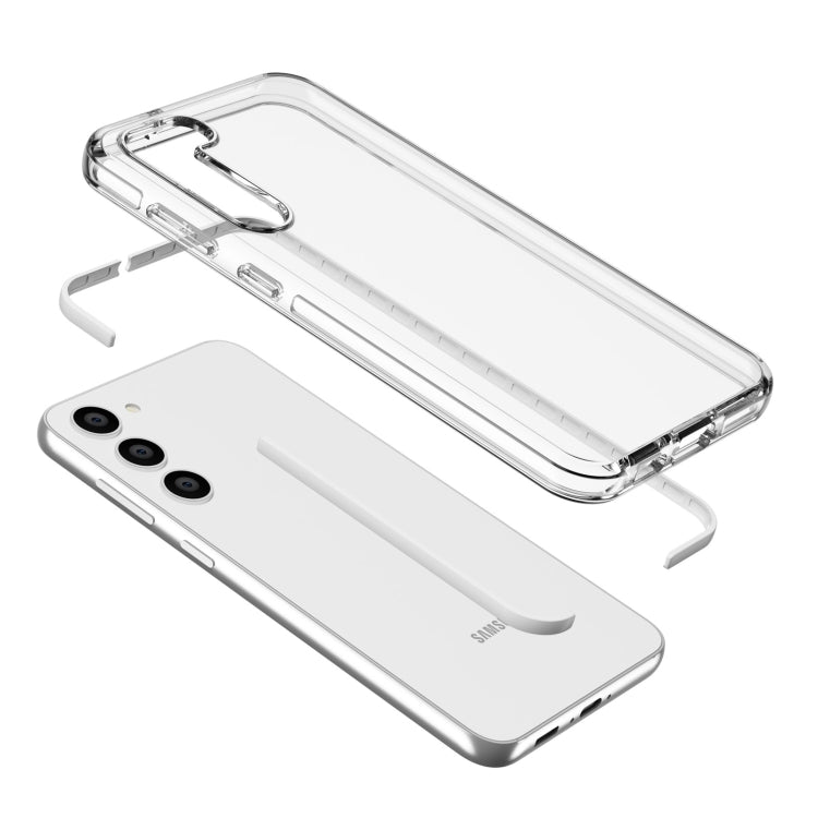 For Samsung Galaxy S23 5G Two-color High-transparency TPU+TPE Phone Case