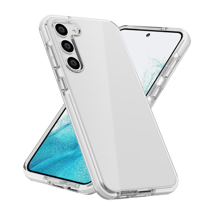 For Samsung Galaxy S23 5G Two-color High-transparency TPU+TPE Phone Case