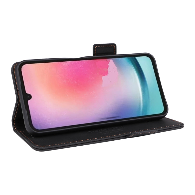 For Samsung Galaxy A24 4G Magnetic Clasp Flip Leather Phone Case