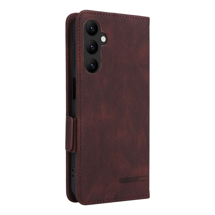 For Samsung Galaxy A24 4G Magnetic Clasp Flip Leather Phone Case