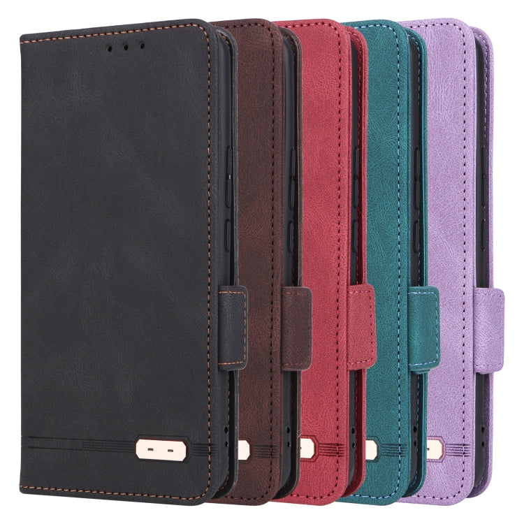 For Samsung Galaxy A24 4G Magnetic Clasp Flip Leather Phone Case